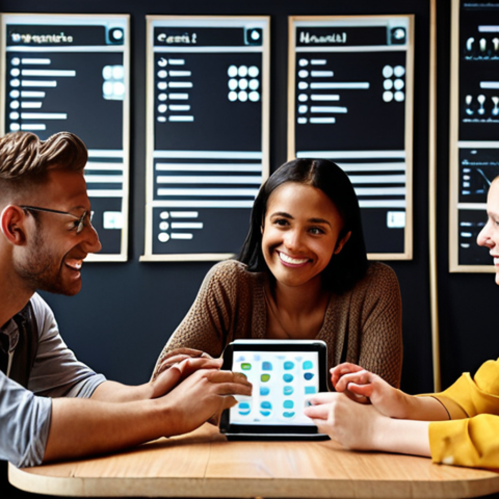 **

A diverse group of people sitting in a modern café, some looking contemplative, others smiling and engaged in conversation.  Subtle thought bubbles above their heads hint at unspoken desires and needs. In the background, a marketer is observing them with a tablet displaying data charts.  The overall mood should be insightful and curious.

**